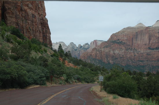 es geht hinunter nach Springdale