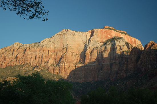 Nach dem Gewitter beehrt uns wieder ein tiefblauer Himmel und ein toller Sonnenuntergang