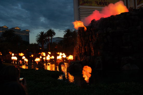 Der Vulkanausbruch des Mirage