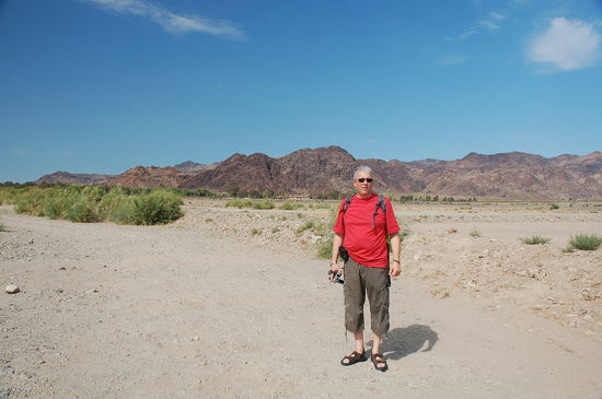 Spaziergang hinunter an den See