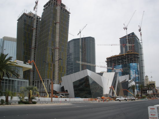 die Baustelle des Milliardenprojekts Citycenter