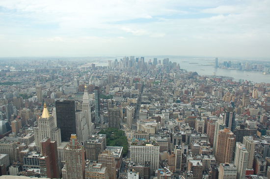 Blick nach Lower Manhattan