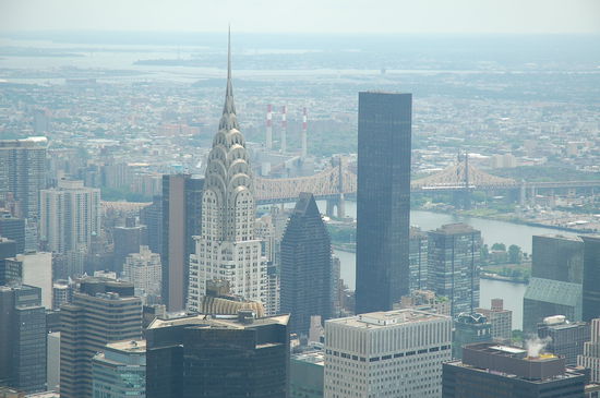Das spitze Ding ist das Chrysler Building