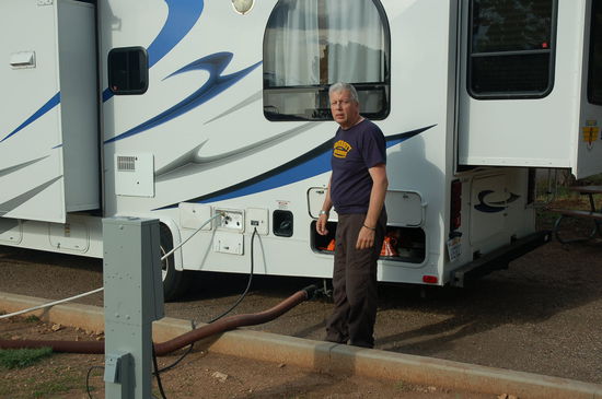 Jürg ist im Element...