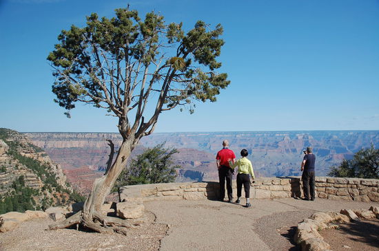 dem East Rim entlang