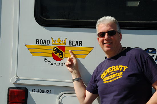 ... und noch ein stolzer Camper...