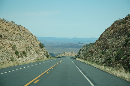 Wir verlassen den Grand Canyon