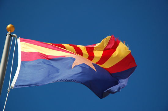 Die Flagge Arizonas