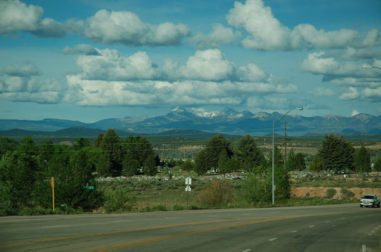 Wir erblicken die Rockies