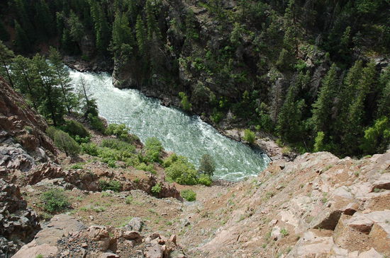 Junge, geht das runter!