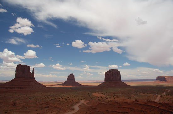 Einer der schönsten Anblicke der USA: das Monument Valley