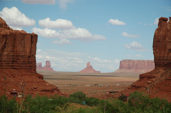 und erst der Ausblick in die Ebene...