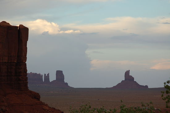 Plötzlich ist der Spuk wieder vorbei.