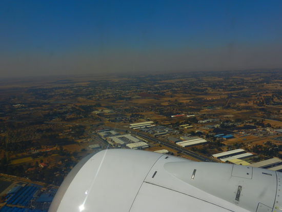 Johannesburg ist riesig