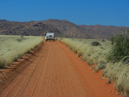 auf dem Weg zu unserer Gästefarm