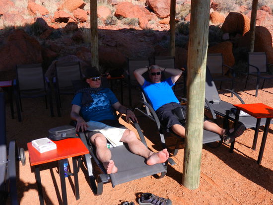 So lässt sich der Nachmittag geniessen...