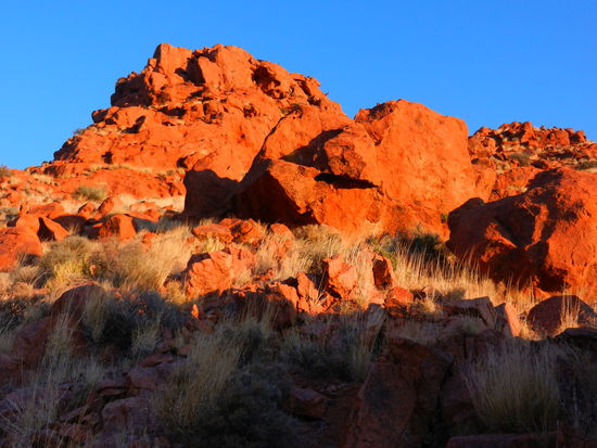gemütliches Herumklettern in den Felsen