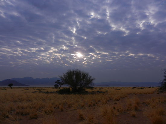 Die Risse in der Wolkendecke geben doch Hoffnung...