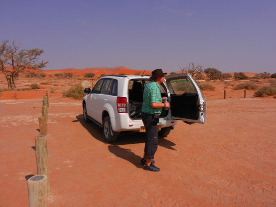 endlich zurück beim Auto