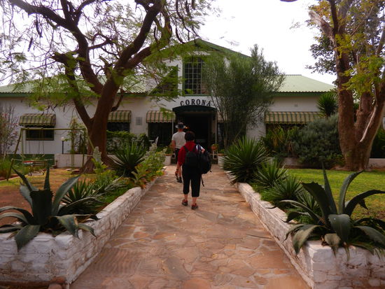 Ankunft im wunderschönen Corona Guesthouse