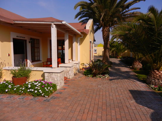 unser schönes Guesthouse in Swakopmund