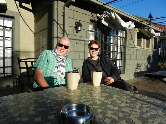 ein willkommener Morgenkaffee