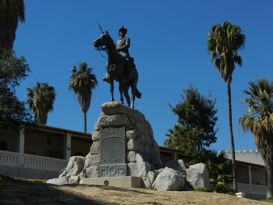 die berühmte Reiterstatue