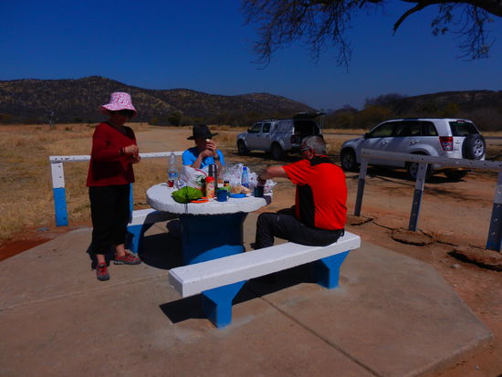 unser letztes Mittags-Picknick