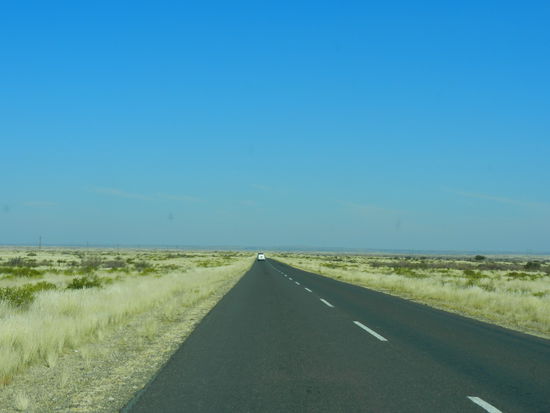 die endlose Weite Namibias