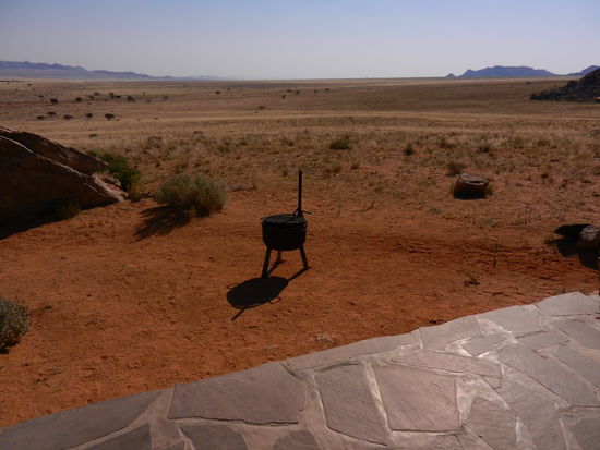 die Aussicht ist grandios