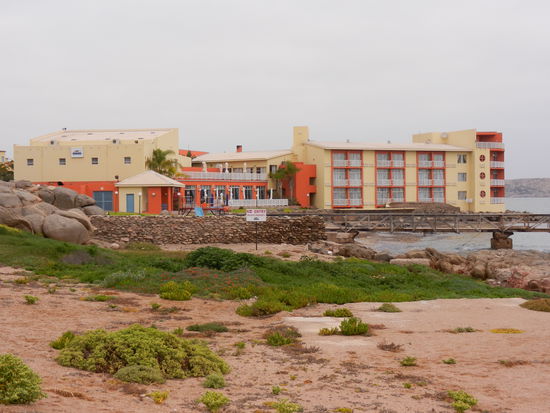 unser Hotel in Lüderitz