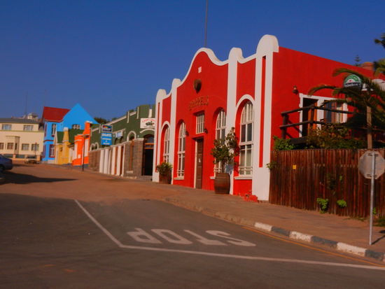 die farbenfrohe Strasse