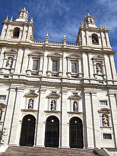 Das Portal der Igreja de Fora.