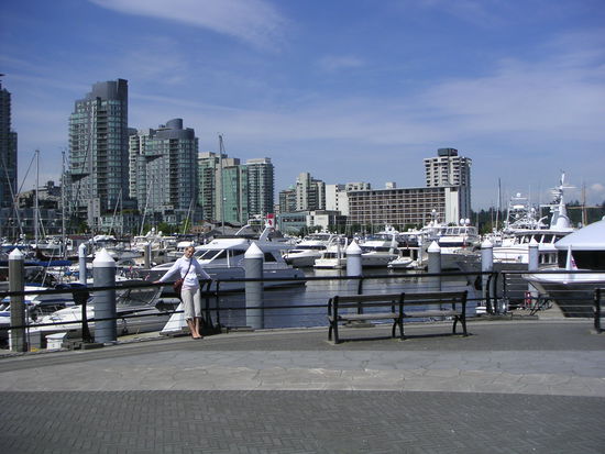 Unser 1. tag am Coal harbour