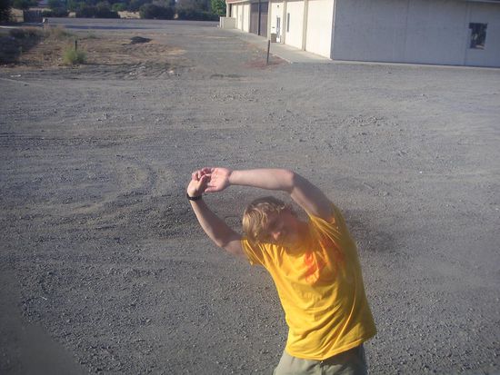 kurzes stretching zwischendurch