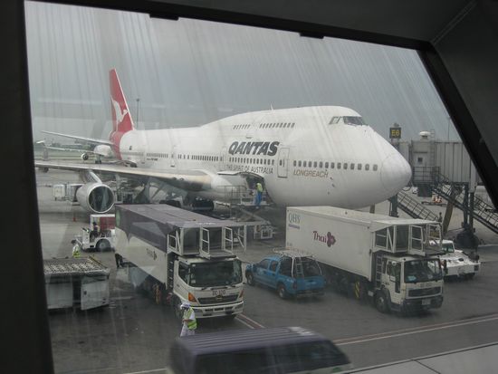 Dieses kleine Fliegerchen brachte mich von London bis nach Sydney