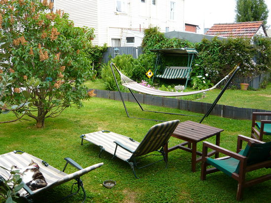 Garten (inkl. Katze + 2 Meerschweinchen)