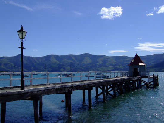 Pier in Akaroa