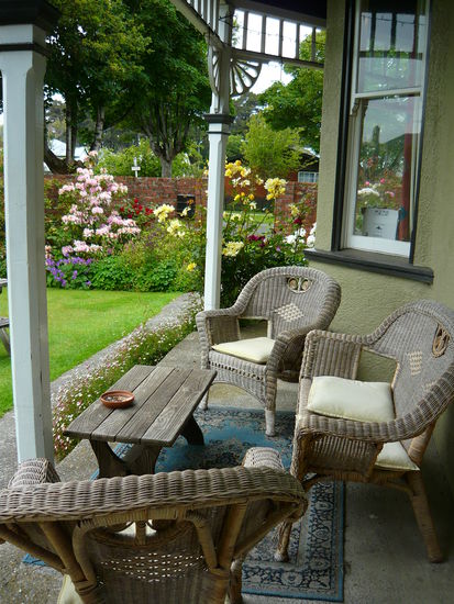 gemütliche Terasse...