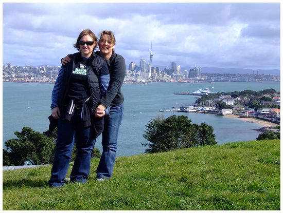 Andy und ich... und der Wind, haha