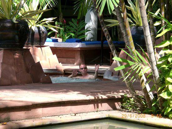 Jungle whirlen ist doch klar - hat man nicht das ganze Jahr!