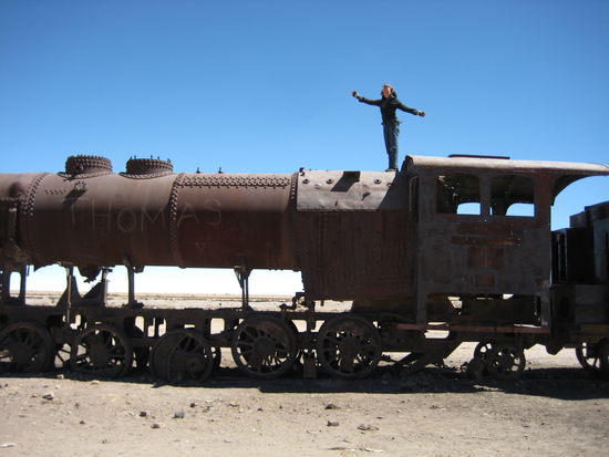 Train Cementery - Really on the train