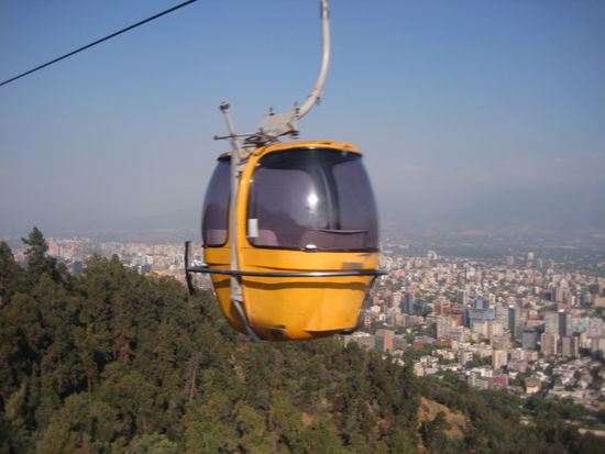 Teleferico, Cerro San Cristobal, Santiago