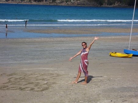 Happy New Year 2009, Waiheke Island, NZ