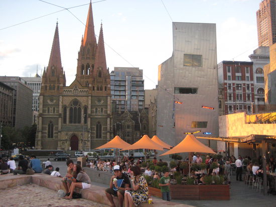 Evening in Melbourne