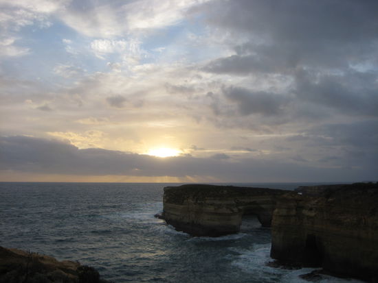 Sunset at Loch Ard George