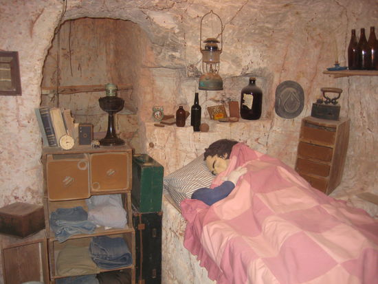 Coober Pedy, a life under the surface, looking and living for opals.