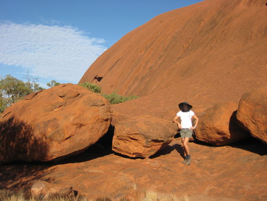 Uluru Base Walk, flynet is essential!