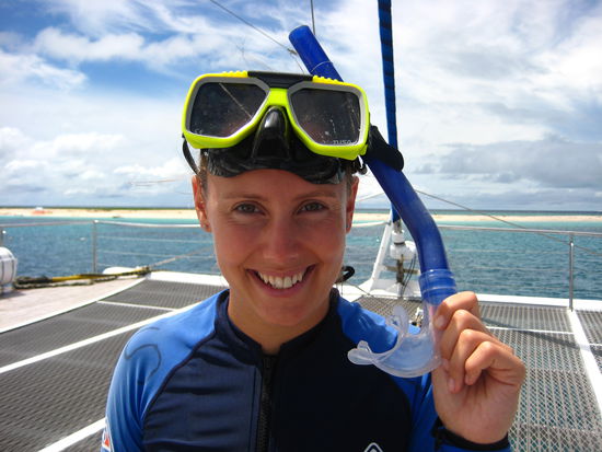 Snorkeling Michealmas Cay, 
Great Barrier Reef