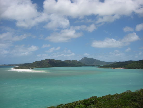 Whitehaven Beach from Hill Inlet Outlook